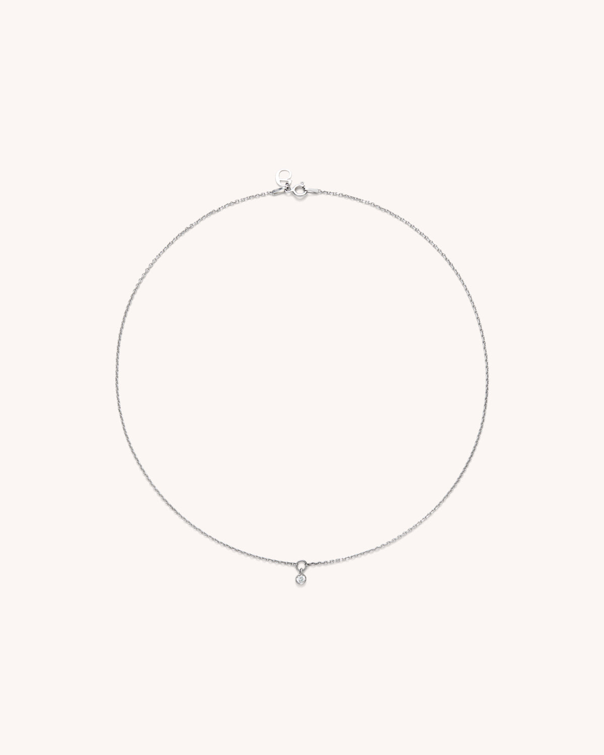 Lumen – Colgante con diamante lab