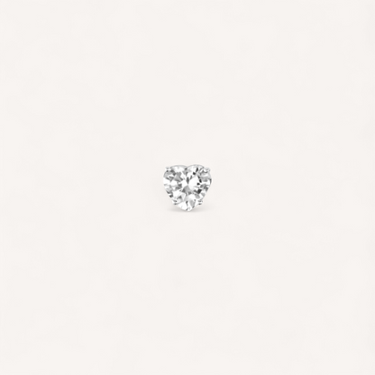 Pendiente Corazón 0,22qt / Plata Juliette