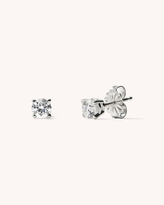 Pendientes AURA de diamantes en plata 0,50 ct EIEN