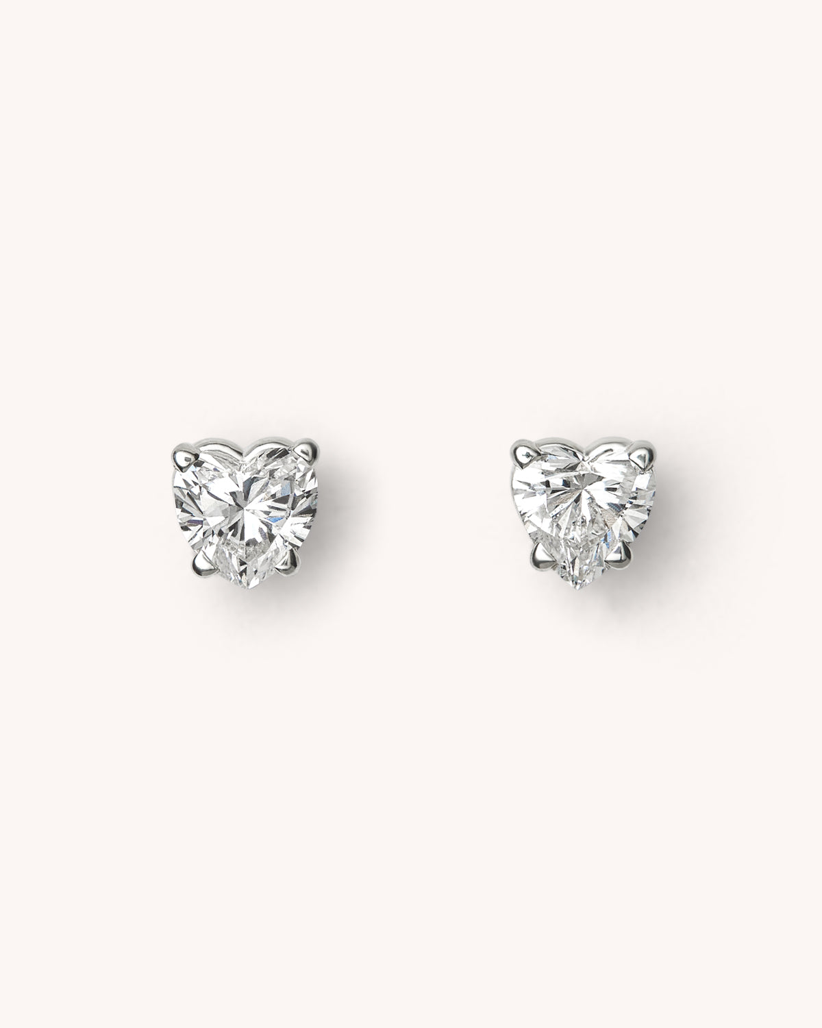 Pendiente Juliette · Diamante lab corazón